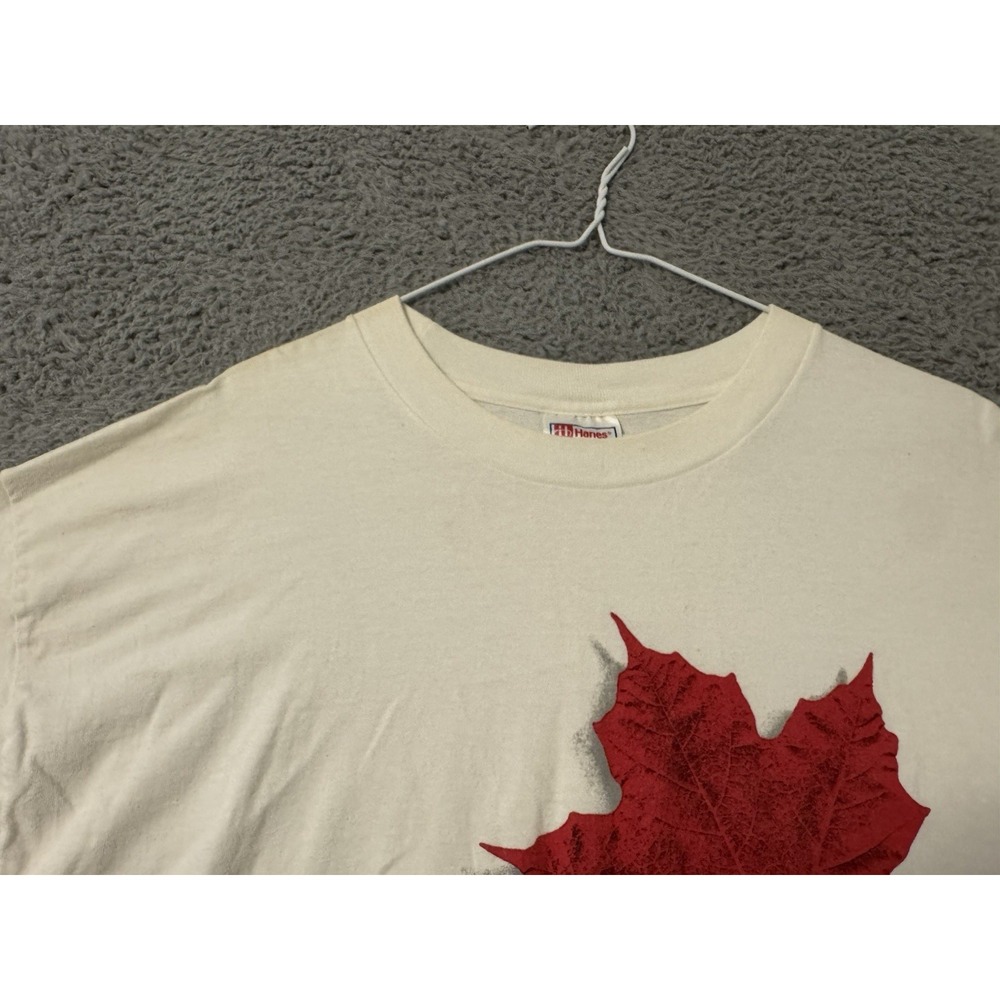 Vintage 90's Hanes Molson Canadian‎ T-Shirt Mens XL - Picture 5 of 8